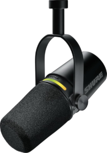 Shure MV7 transparent