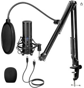 TONOR Q9 USB Condenser Microphone Kit